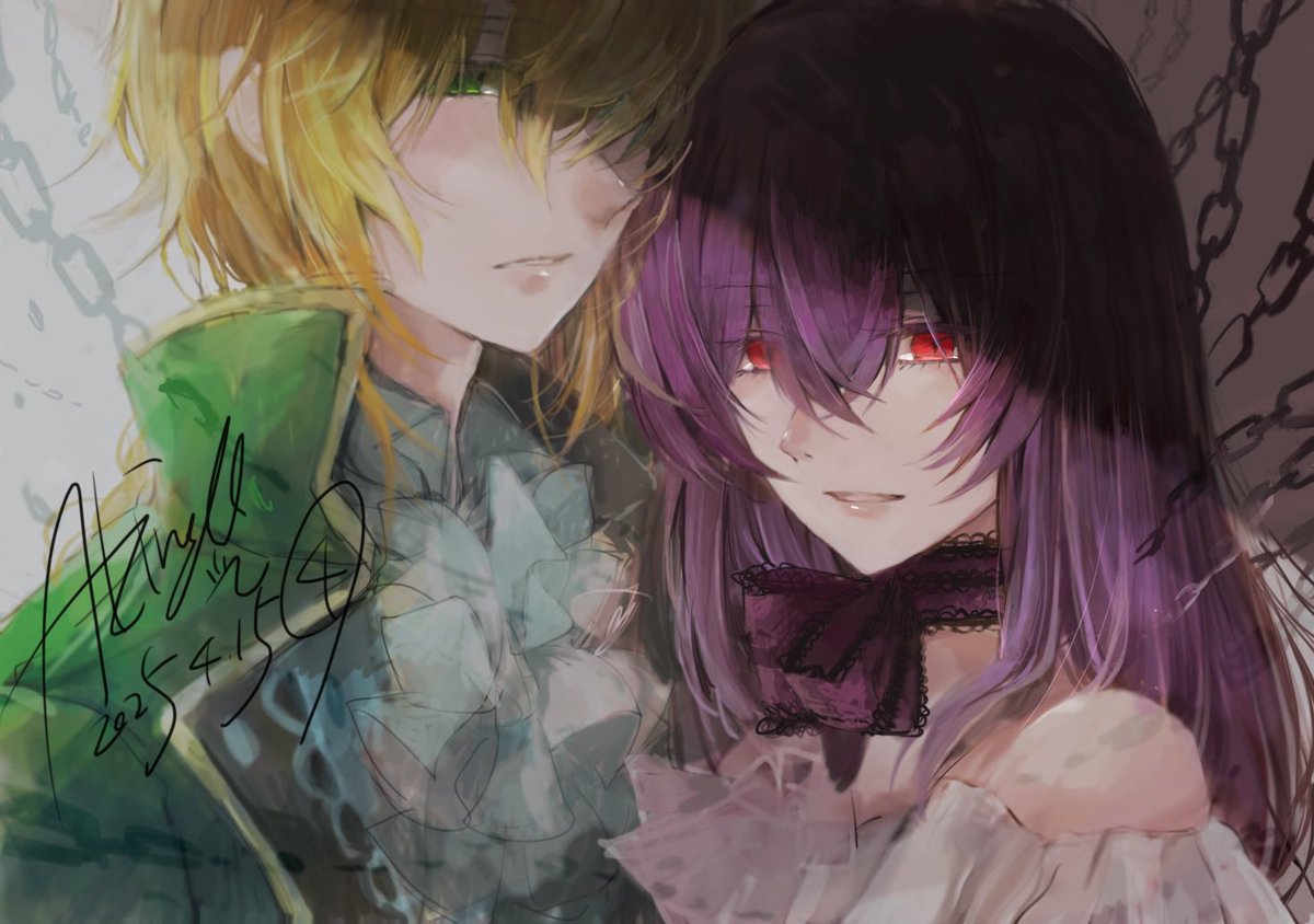Akinomii1003's tweet photo. Jack &amp; Lacie ④ ⛓️ / PandoraHearts https://t.co/R06ksxO25J