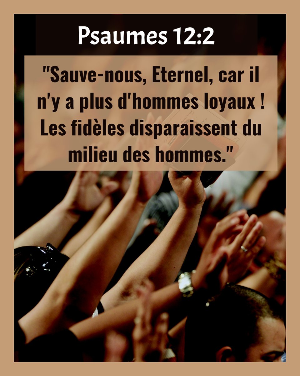 UneParoleDivine's tweet photo. Partage autour de toi.

#UneParoleDivineChaqueJour #Psaumes #Psaumes12 #Psaumes12V2 #Psaumes12Verset2 #Bible #VersetBibliqueDuJour #VersetBiblique #VersetDuJour #LeVersetDuJour #Psaume #Jesus #JesusChrist #Dieu #Paix #Délivrance #JesusSauve https://t.co/jOw9Kw72mK https://t.co/MzLMlzx6KD
