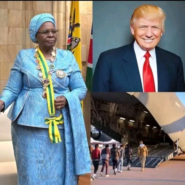 Fredo5611's tweet photo. If Namibia 🇳🇦 have the balls to wrap up 500 American citizens and ready to deport them back to the US,then the remaining 53 African countries can do the same.
We must stop ass licking and summon the courage to deal with the West with the same energy they deal with us. https://t.co/5fcg7UZ5Rg