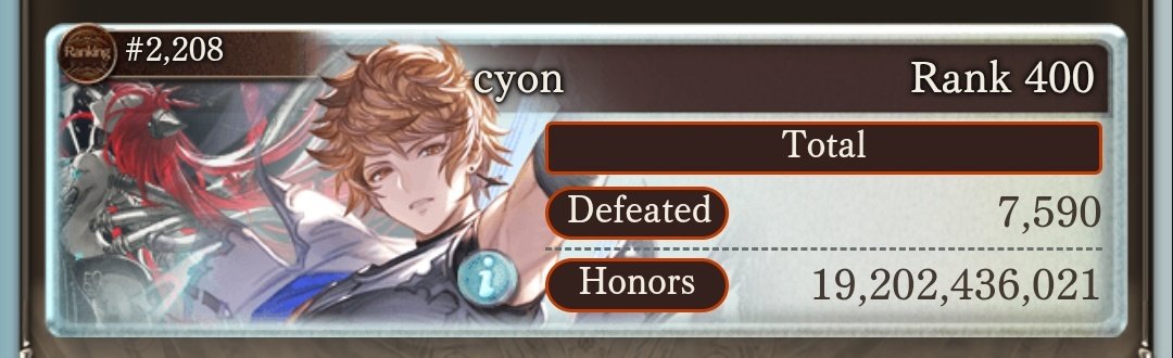 not bad for yearly birthday week gw ty to flogenhan again for another year of light damage mashing