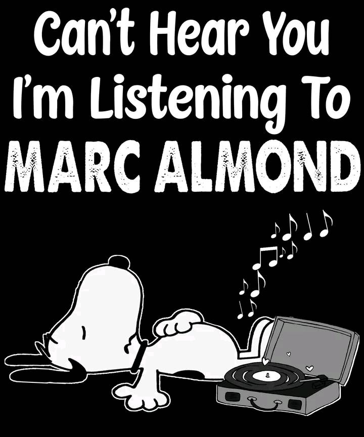 DaniMagnolia's tweet photo. Marc Almond + Snoopy 💜   #marcalmond https://t.co/j6ZMQs1ZVY