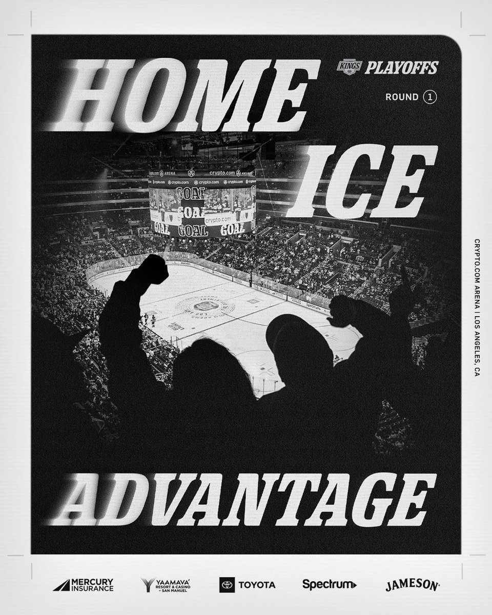 Script: Flipped ✅

📲 lakings.com/playoffs

#GoKingsGo