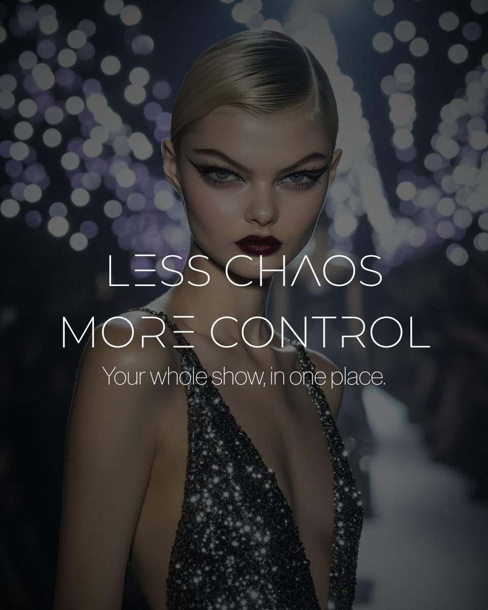 firstfaceapp's tweet image. No more scattered files, endless emails, or last-minute scrambles. First Face gives you control from casting to final cue. Launching soon.
#FirstFace #FashionRevolution