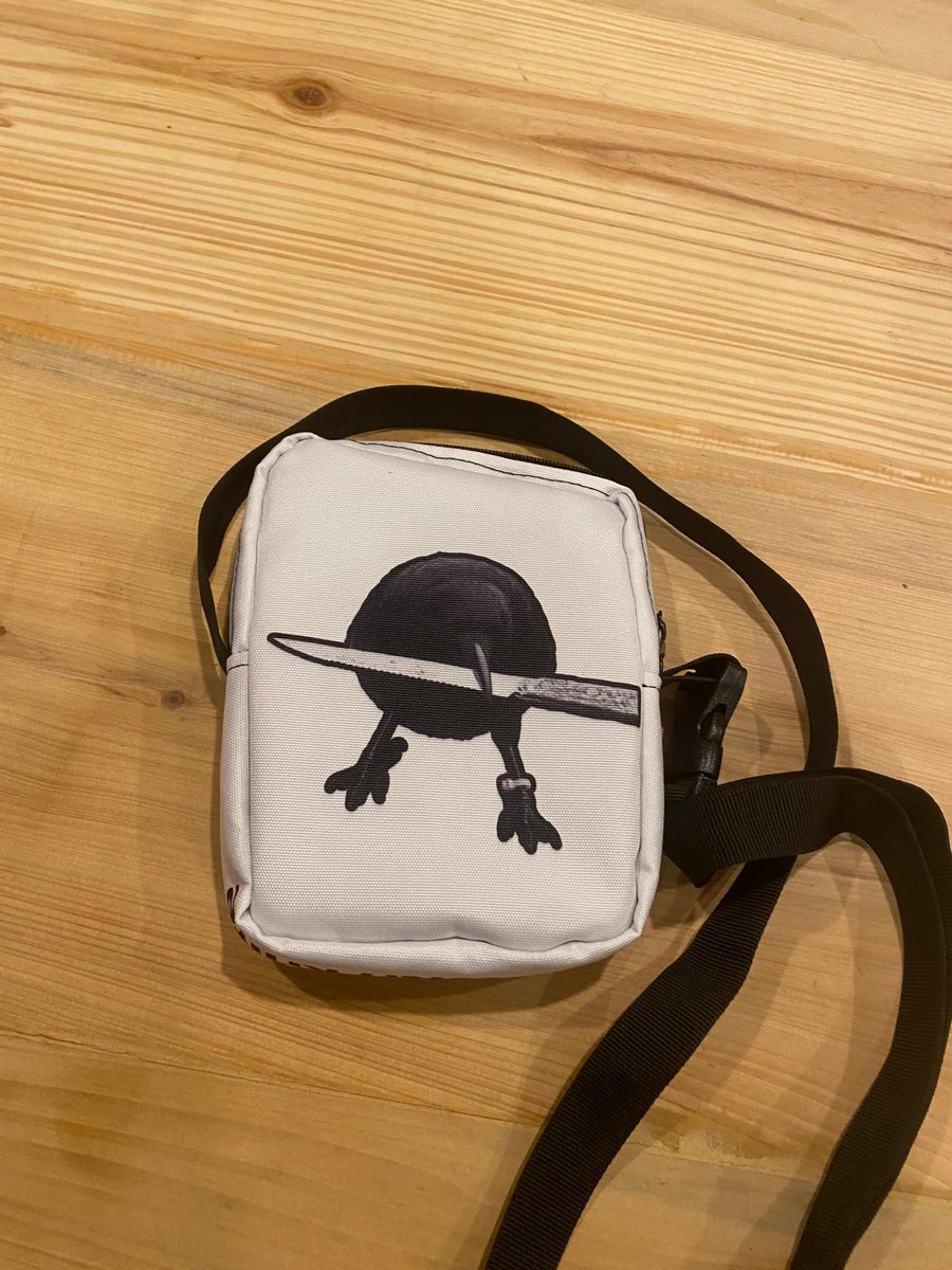 crow with knife tweet media