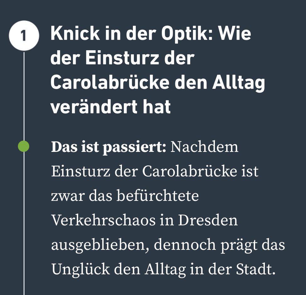 Aha. Das Verkehrschaos blieb aus. Kann man dann endlich mal aufhören den Autlern den Arsch zu pudern und ordentliche Umleitungen für den Radverkehr schaffen. Ohne #diskriminierendeInfrastruktur und ohne #fahrradfalle. #bettelampel #carolabrücke