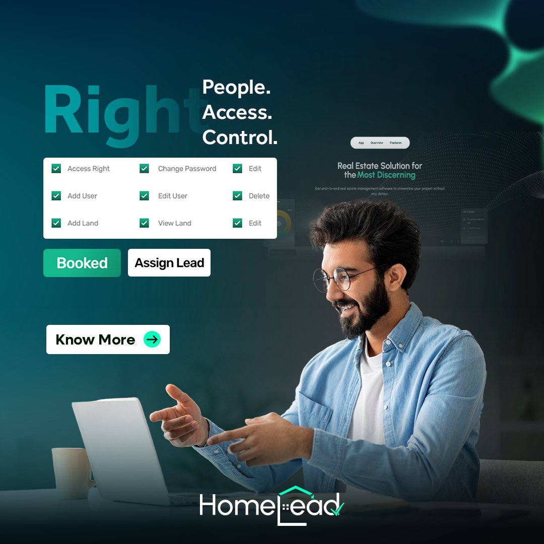 homeleadin's tweet image. 👥 Team Management Made Easy
Add users, assign roles &amp;amp; track activity — all on HomeLead.in.

✅ Smart control, real-time tracking.
🔗 

#HomeLead #TeamControl #PropTechIndia