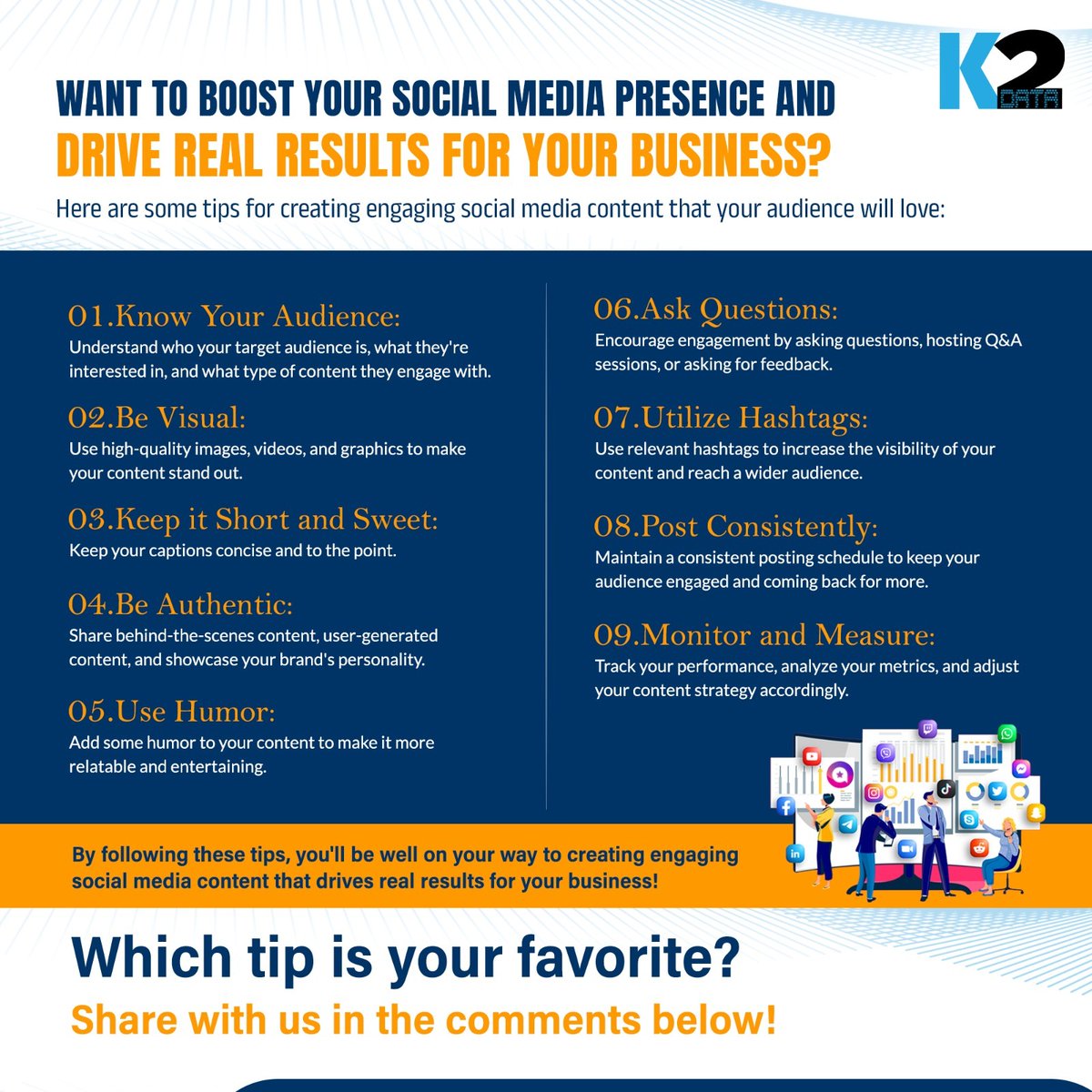 K2DataAnalytics's tweet photo. Content marketing isn't just about promotion, it’s about connection! 🤝 
By creating valuable, relevant content, businesses can build trust, drive engagement, and boost conversions.
#BrandGrowth #K2data https://t.co/gLa8jOFXNR