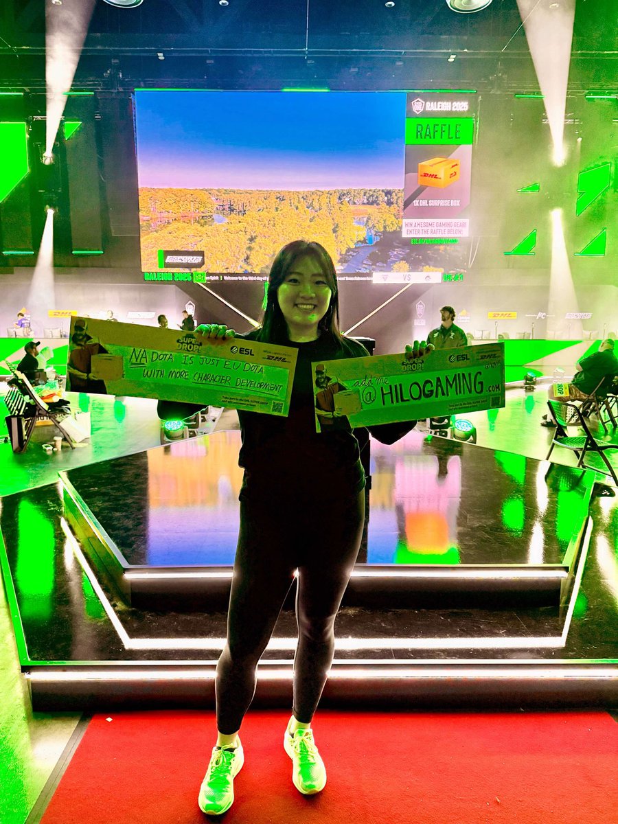 grace jam 🔜 ESL One Raleigh tweet media