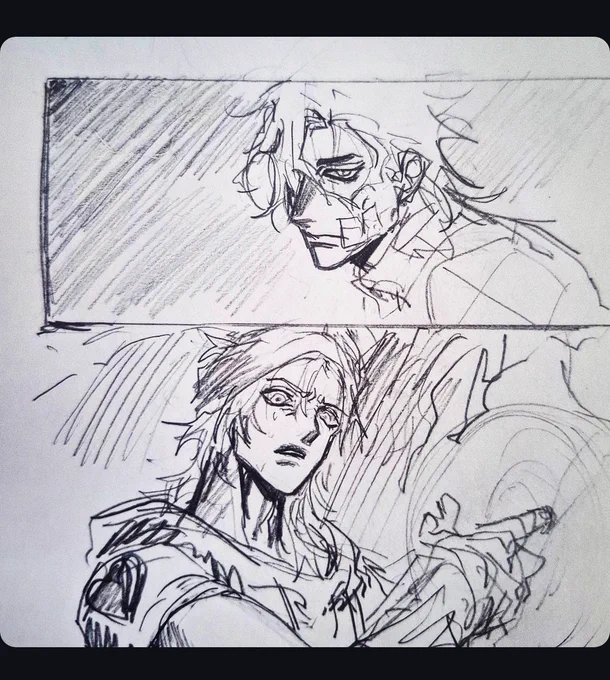My old diego johnny art kinda ate.. and i used to be like "you can interpret it as romantic or not ☝️🤓" 💀 