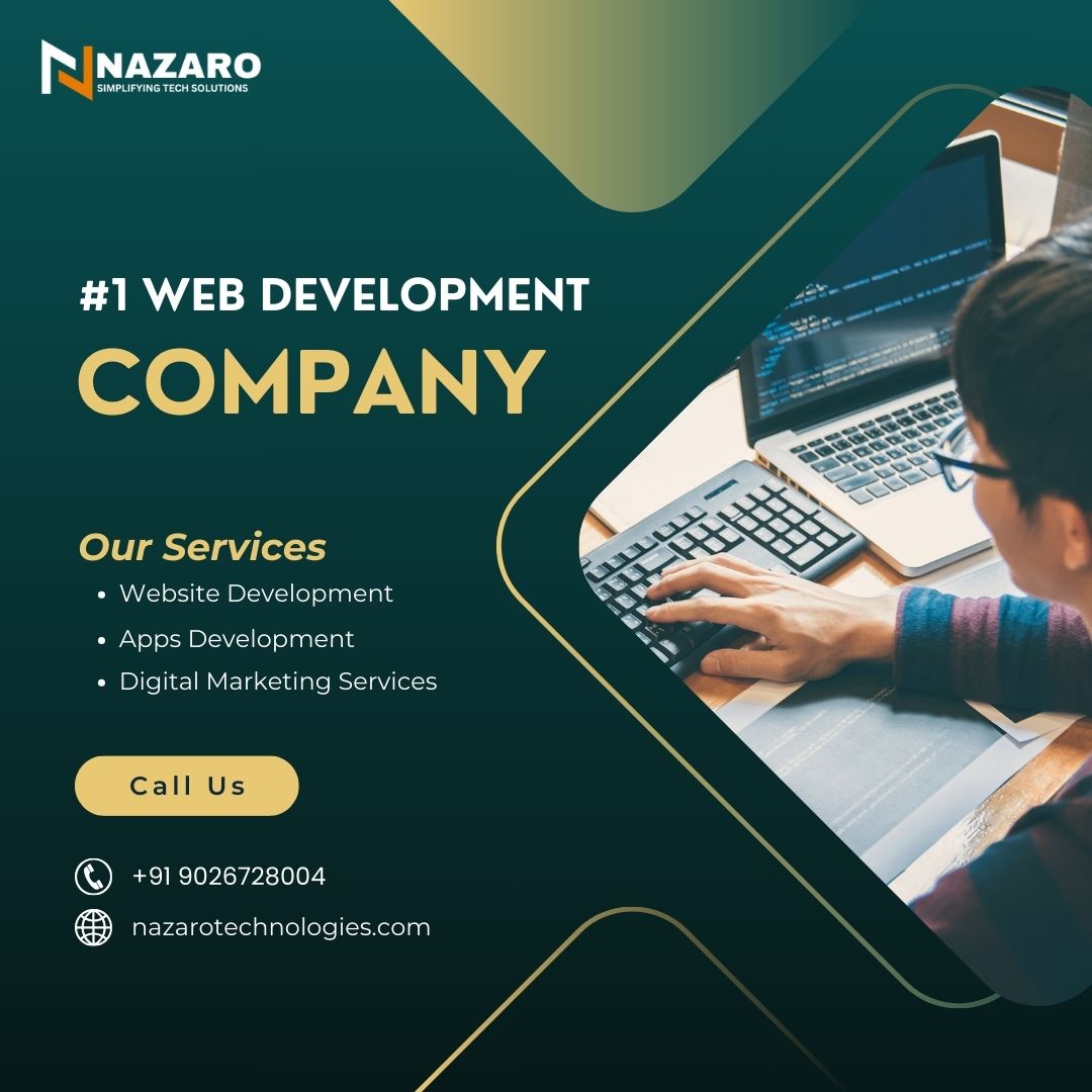 nazaro_tech's tweet photo. 💻 #1 Web Development Company in India – Nazaro Technologies

Take your business online with the best! 🌐 At Nazaro Technologies, we craft high-performing, responsive, and scalable websites.

Call +91 9026728004

#webdevelopment #nazarotechnologies #websitecompanyindia #seo https://t.co/pXl3s32u1V