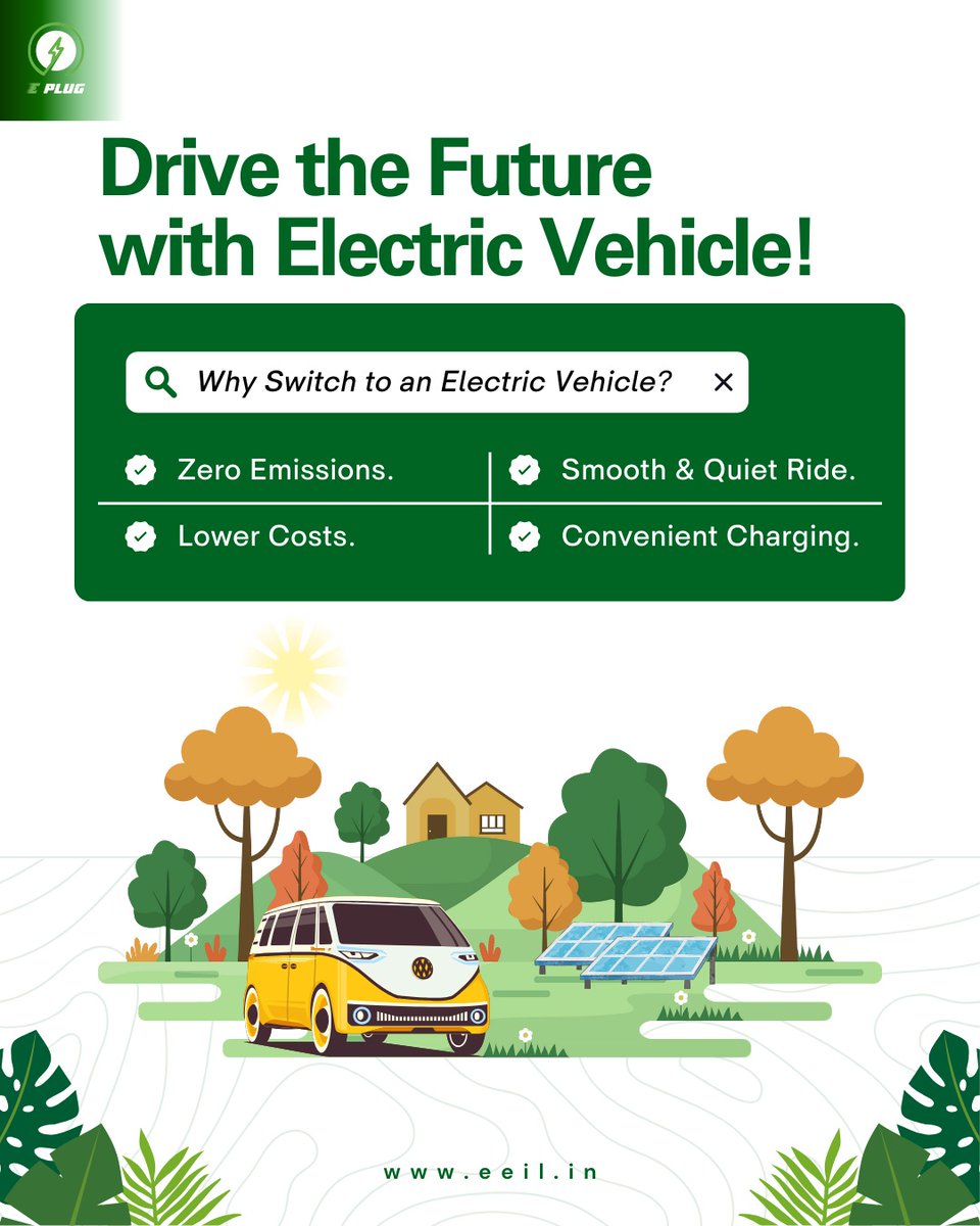EcoplugIndia's tweet photo. Drive the Future. Go Electric.
Sustainable journeys start with smart choices. #revolution #futureiselectric #ecoplug #ecoplugenergyindialimited https://t.co/gA8KyxCKiF