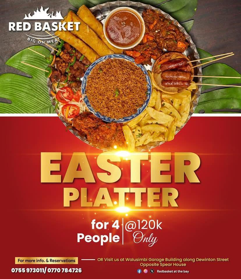 mbales_finest's tweet photo. Good morning x family π, enjoy the Easter week with #Redbasket https://t.co/PNIfWedPV0