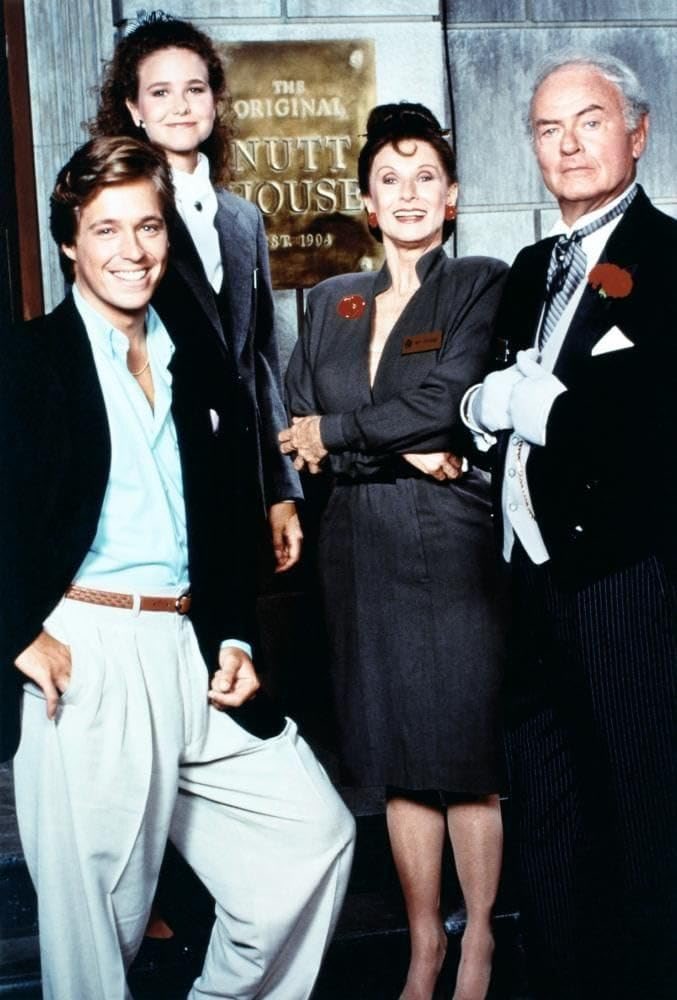 FrankMalfitano's tweet photo. FORGOTTEN TV SHOWS: THE NUTT HOUSE, 1989 NBC #TheNuttHouse #tvshow #sitcom #HarveyKorman #ClorisLeachman #hotel #NYC #MarkBlankfield #MollyHagan #BrianMcNamara #MelBrooks #NBC #1980s #forgottentvshows https://t.co/05SNCDWMX0
