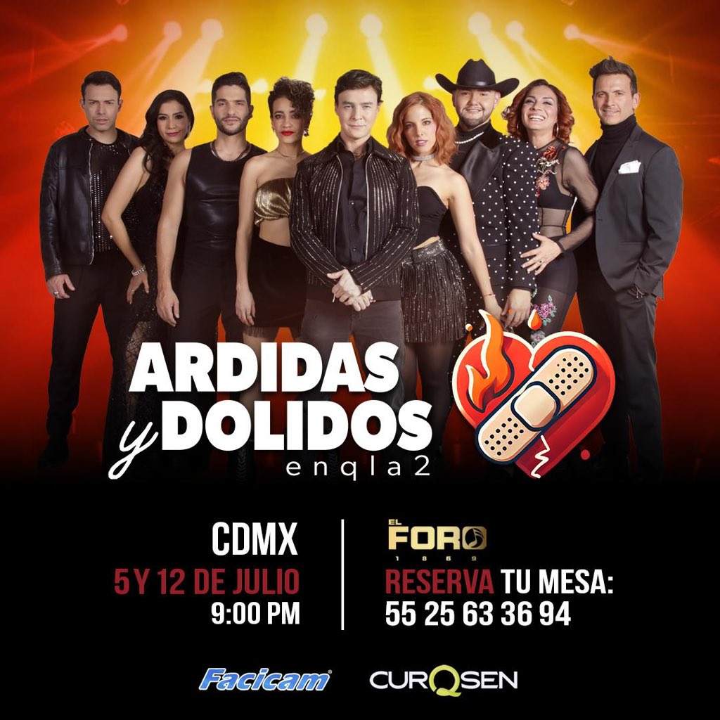 Sabías que estoy en un gran proyecto que se estrenará en #cdmx este 5 y 12 de julio.