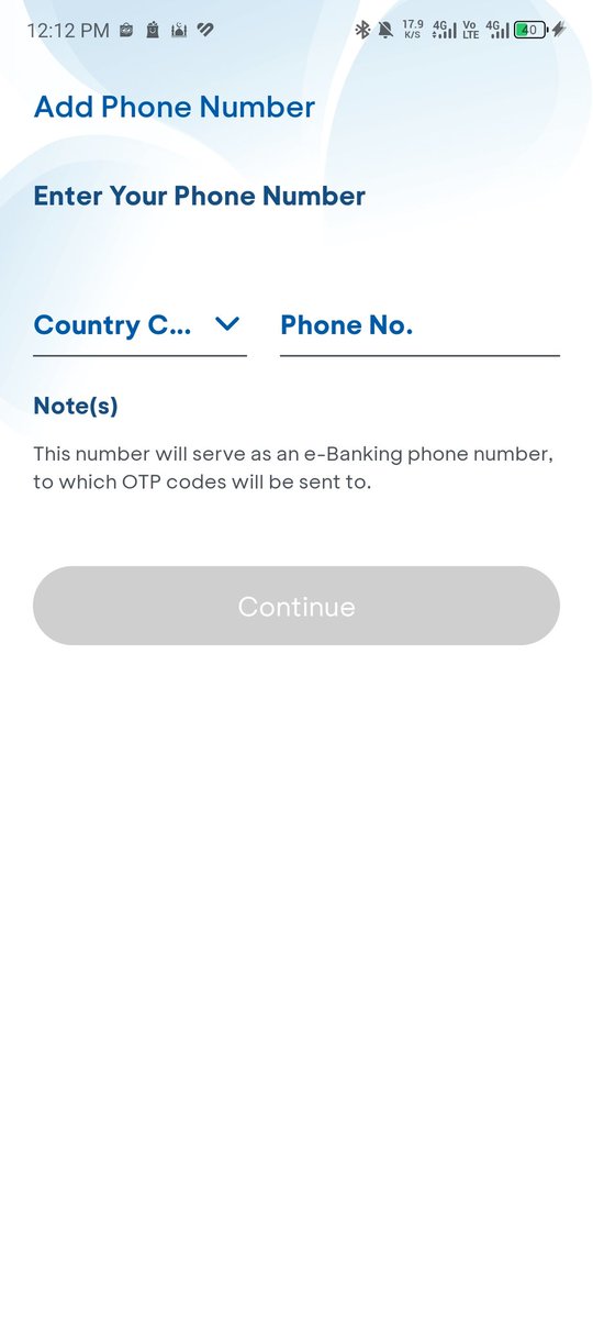 afdaliable's tweet photo. @HaloBCA login MyBCA diminta tambahin no hp, tapi country code ga ada pilihan code indonesia, gmna ya min https://t.co/uooT7zvbOM