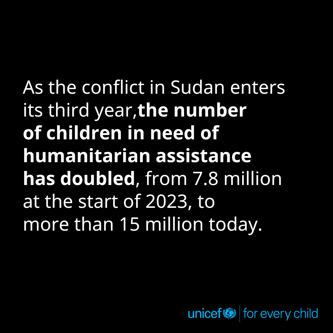 UNICEF Sudan - اليونيسف في السودان tweet media