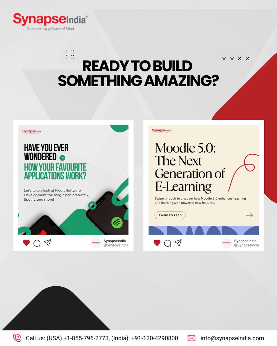 SynapseIndia's tweet image. Discover Drupal's power: AI content tools, multi-channel publishing, flexible site transformations, and enterprise reliability. The ultimate adaptable platform.
synapseindia.com/technology/dru…
#drupalcmsdevelopment #drupaldevelopment #drupal #SynapseIndia