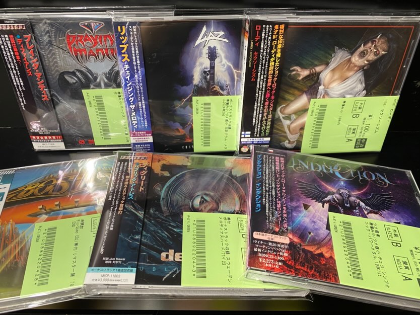 ハードロック/ヘヴィメタルの新着中古CDのリストを公開!(輸入 ハードロック/ヘヴィメタルの新着中古CDのリストを公開!(輸入