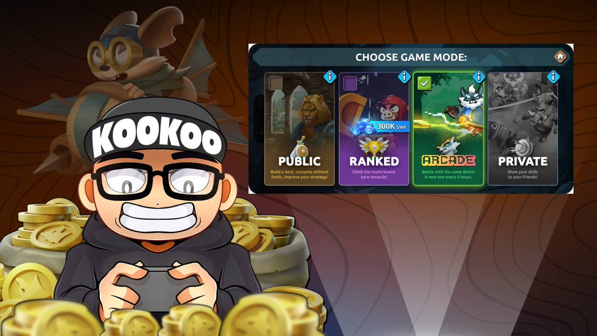 Kookoo Crypto TV (@kookoocryptotv) on Twitter photo I’m genuinely so hyped, Private Matches are finally coming to <a href="/playwildforest/">Wild Forest</a>!
Can’t wait to set up some matches and go 1v1 with you all. 😈
Who should I battle first? Tag them. ✌️👇 I’m genuinely so hyped, Private Matches are finally coming to <a href="/playwildforest/">Wild Forest</a>!
Can’t wait to set up some matches and go 1v1 with you all. 😈
Who should I battle first? Tag them. ✌️👇
