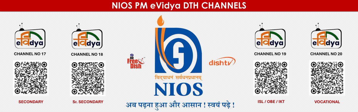 niostwit's tweet image. 📺 NIOS LIVE Classes – 15 April 2025 (Tuesday)

🕐 1–5 PM | 🔴 LIVE on DD Free Dish &amp;amp; DISH TV
🎨🎶💻 Topics: Hindustani Music, Painting, Library Science &amp;amp; ICT
📚 Learn with top educators from home!
📲 Join us: nios.ac.in
#NIOSLive  #NIOSIndia #OpenLearning