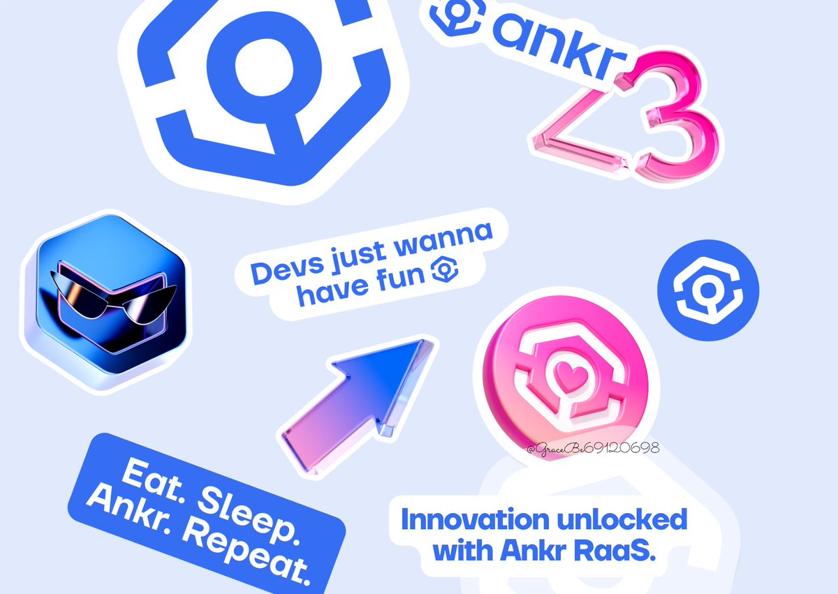 GraceBe69120698's tweet photo. With @ankr, building on Web3 feels easier โ reliable infrastructure, seamless tools, and support that scales with you. Just focus on creating, #ANKR handle the rest.
#BuildWithAnkr #Web3 https://t.co/lCwq0B66g1