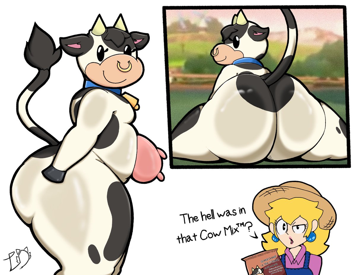 who laced the Moo Mix with Twitter anatomy???