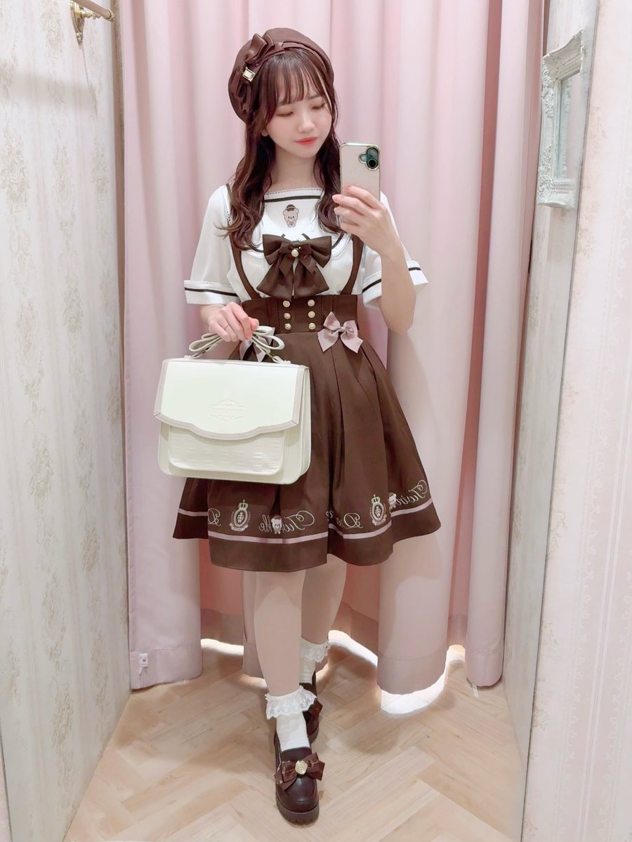 💞おすすめ💞 くまとチョコを合わせた 可愛い組み合わせのコーデ