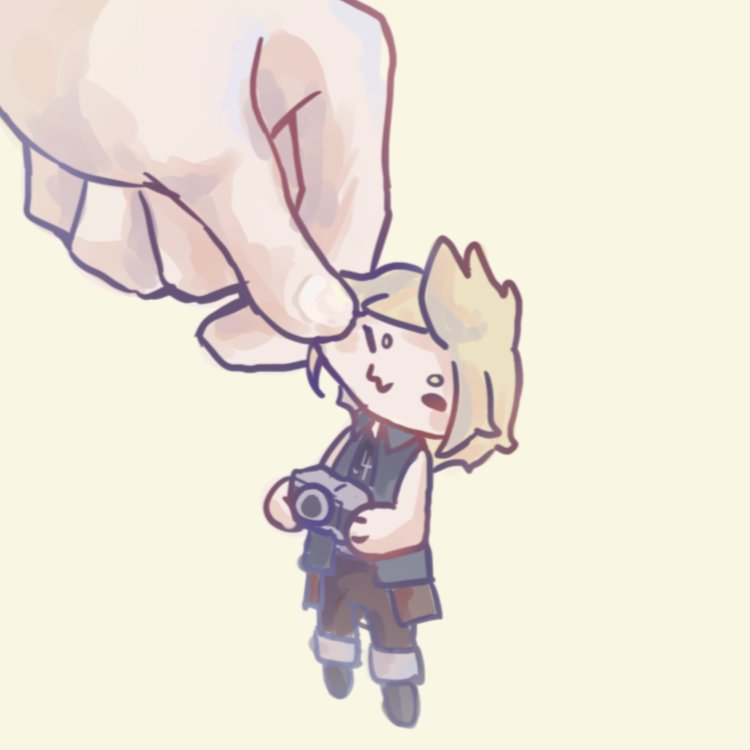codeataki_'s tweet photo. Prompto! 💛🐥

#FFXV #FF15 #Prompto https://t.co/ikR1x5w9hr