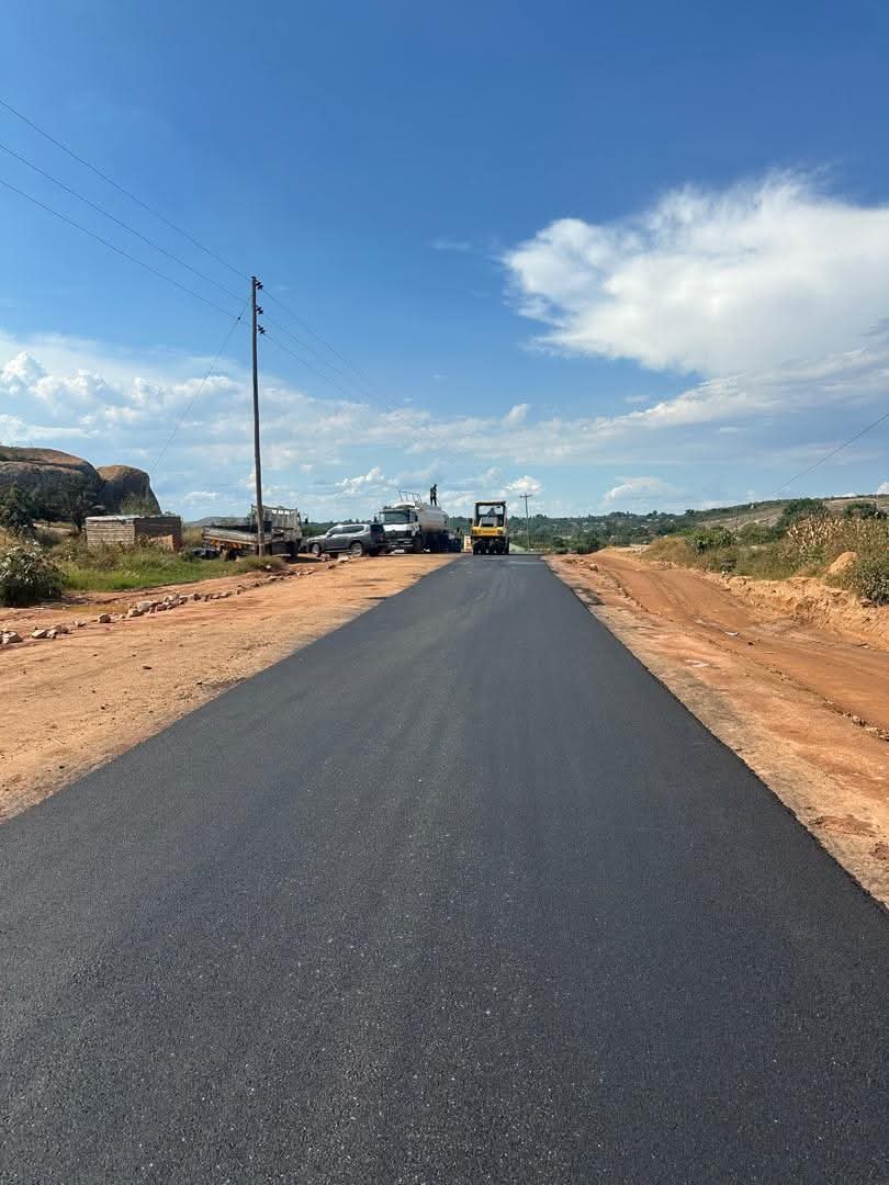 In Goromonzi RDC, surfacing works are underway on the Domboshava Road Rehabilitation Project.