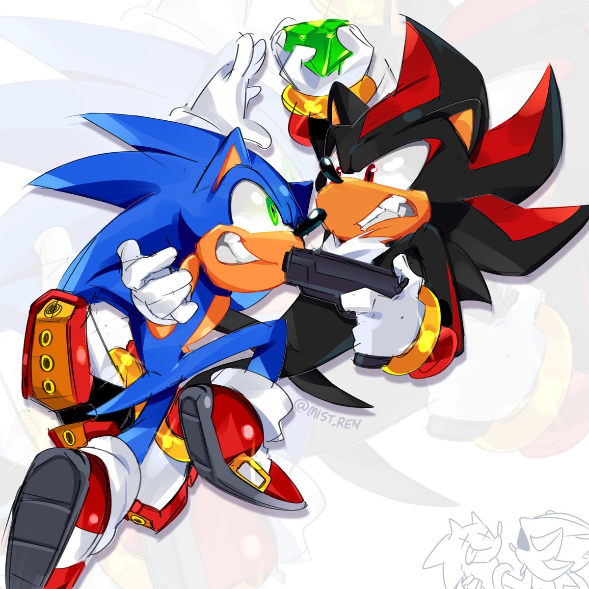 MistrenN's tweet photo. Blue gumball and hot topic 🔥🌀

[ #SonicTheHedgehog #ShadowTheHedgehog ] https://t.co/JbGcJ7L6jw