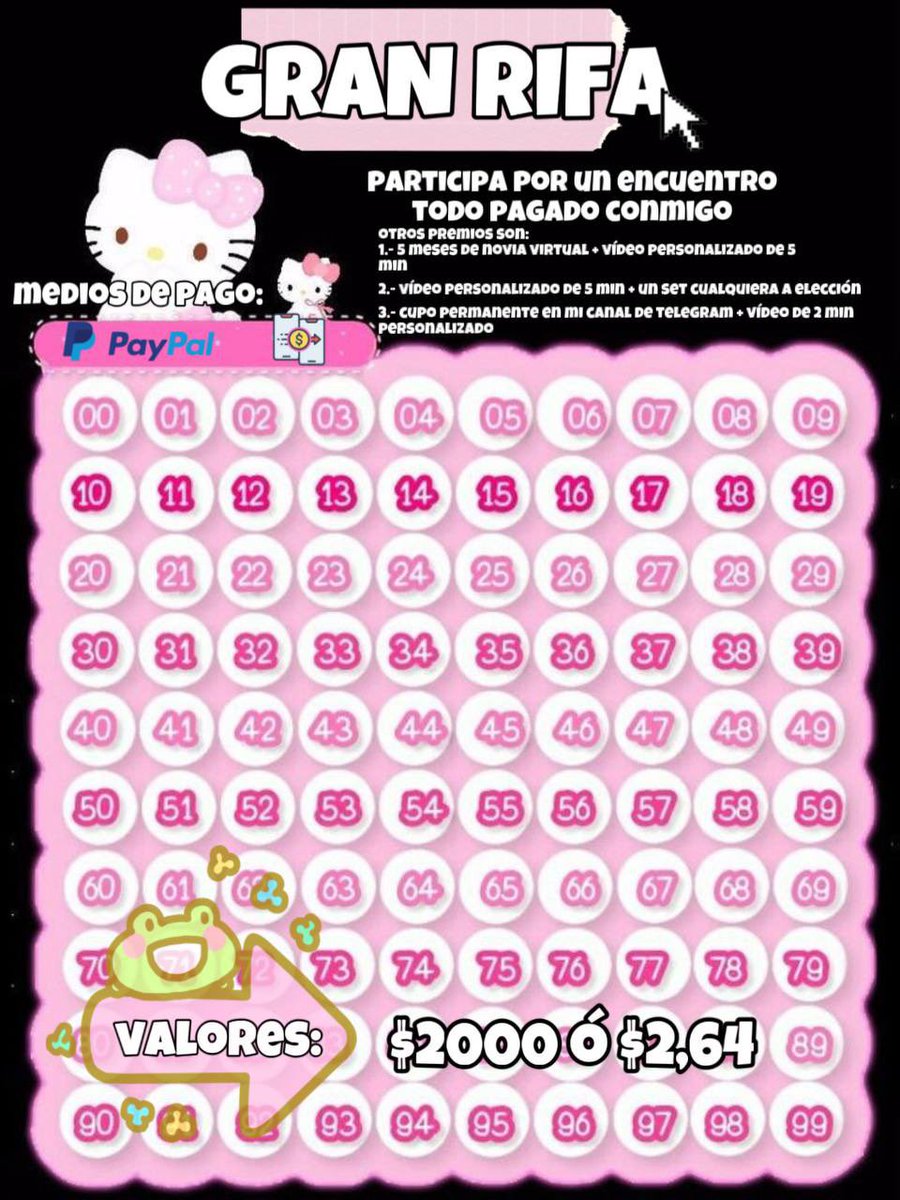 kitty_culonaa's tweet photo. ¿quieres tener un encuentro conmigo? ¿sentir mis hoyitos apretaditos?

participa en mi rifa 😳
no hago encuentros, así que seré exclusiva para ti 🤫

hasta las 11 am tendré el número a mitad de precio 🔥 https://t.co/SOa71zWm7X