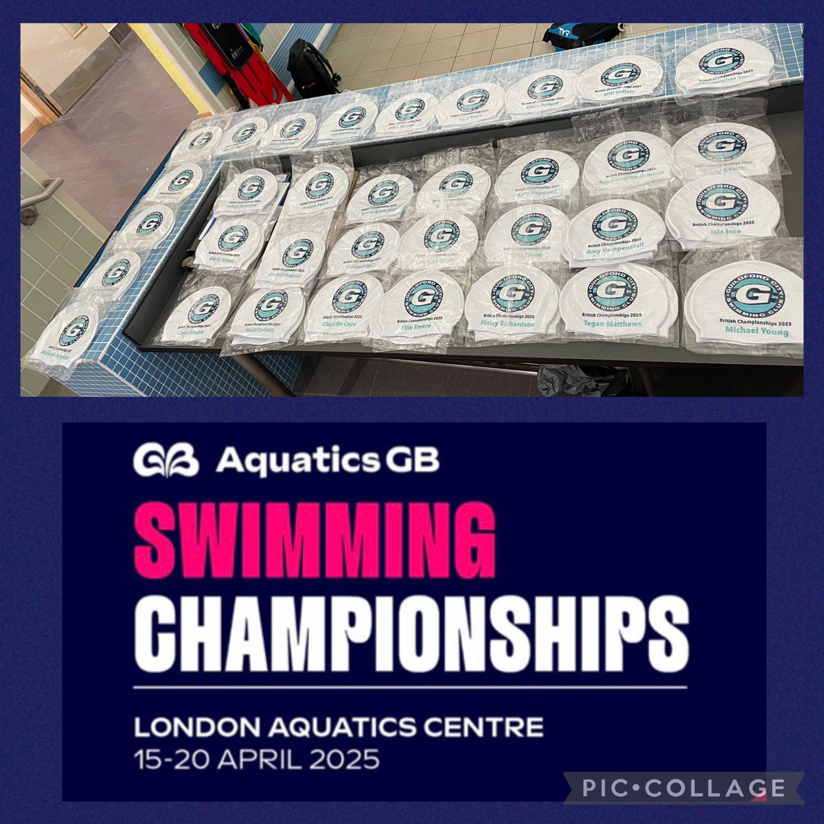 Guildford City SC (@guildfordcitysc) on Twitter photo Good luck to all Guildford City and <a href="/UoSSwimming/">University of Surrey Swim Team</a> Swimmers racing this week <a href="/Aquatics_GB/">Aquatics GB</a> Swimming Championships at the London Aquatics Centre!
#Team #Character #Performance
#SEPerformanceCentre🏴 Good luck to all Guildford City and <a href="/UoSSwimming/">University of Surrey Swim Team</a> Swimmers racing this week <a href="/Aquatics_GB/">Aquatics GB</a> Swimming Championships at the London Aquatics Centre!
#Team #Character #Performance
#SEPerformanceCentre🏴