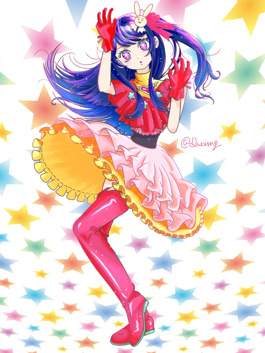 DAOimg's tweet photo. #推しの子ファンアート
いっぱい描いて、もっとうまくなりたい！
#イラスト #メイキング #趣味
高画質版は、ツリーから！ https://t.co/bPcAmp1yxC