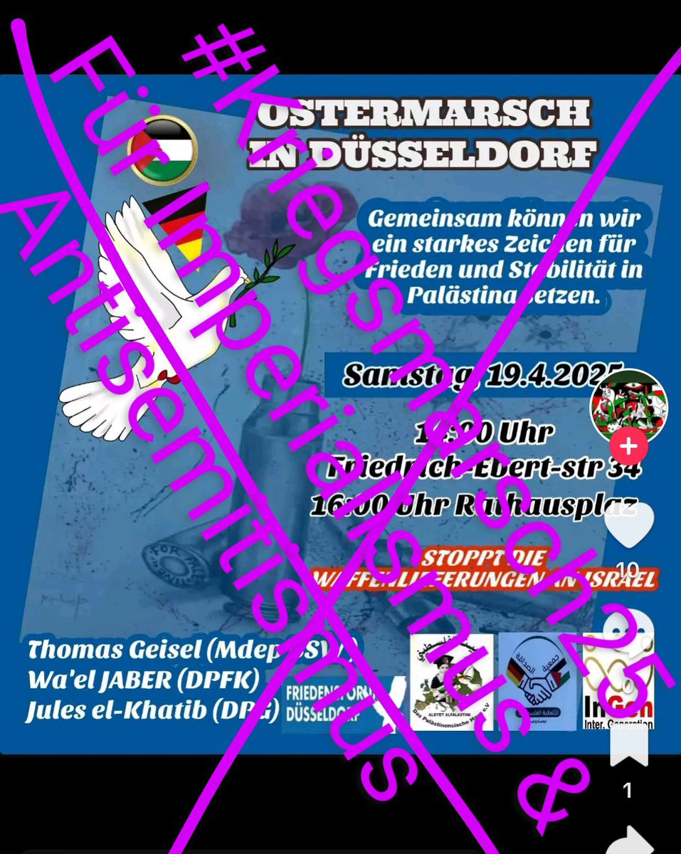 KoeAntifa161's tweet photo. Die antisemitische Partei #TeamTodenhöfer mit #BirteDoepke als Rednerin nutzt dazu ihre Untergruppe #IntGen.
Genauso die linken antisemitischen Gruppen wie #StudentsForPalestine, #ROSA,#rso,#FeministischerKampftag, #FeministischeAktion etc.
Es sind immer die selben Personen die https://t.co/taCseH8G5A