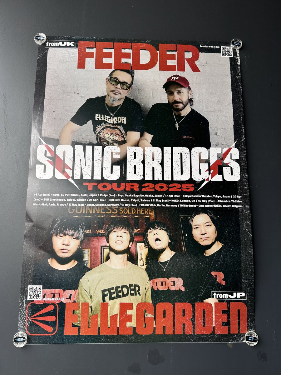 モンバスぶりのエルレ！
グッズも無事ゲット👍🏻
あとは楽しむだけ🔥🔥
 #ELLEGARDEN