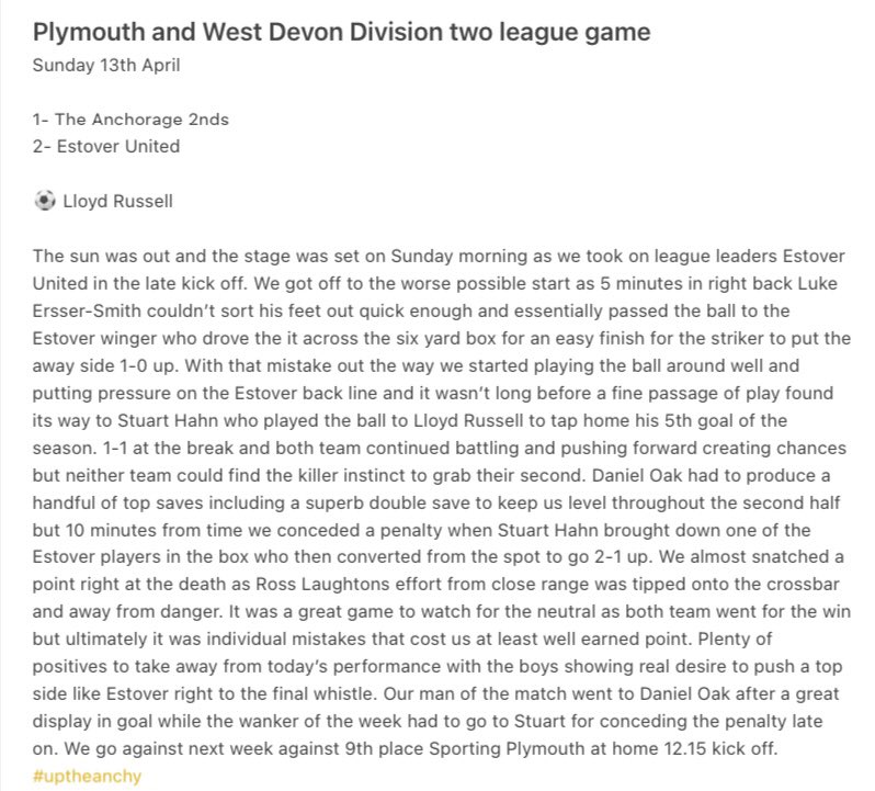 The Anchorage Fc 2nds tweet media