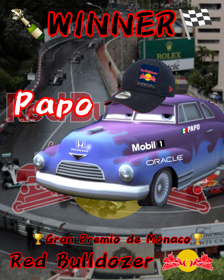 cars_fan9592805's tweet photo. 🏆🇲🇨BANDERA A CUADROS QUE @PapoCocheChulo GANA EL GRAN PREMIO DE MÓNACO🇲🇨 🏆
🔥🕓ADEMAS DE LLEVARSE LA VUELTA RÁPIDA🕓🔥
Fue una excelente carrera por parte de todos los competidores👏
También teniendo en podio a:
🥈@JohnnyBlamer54
🥉@pst_komodo
#FormulaRacerBernoulliSeason https://t.co/04noHgl74i