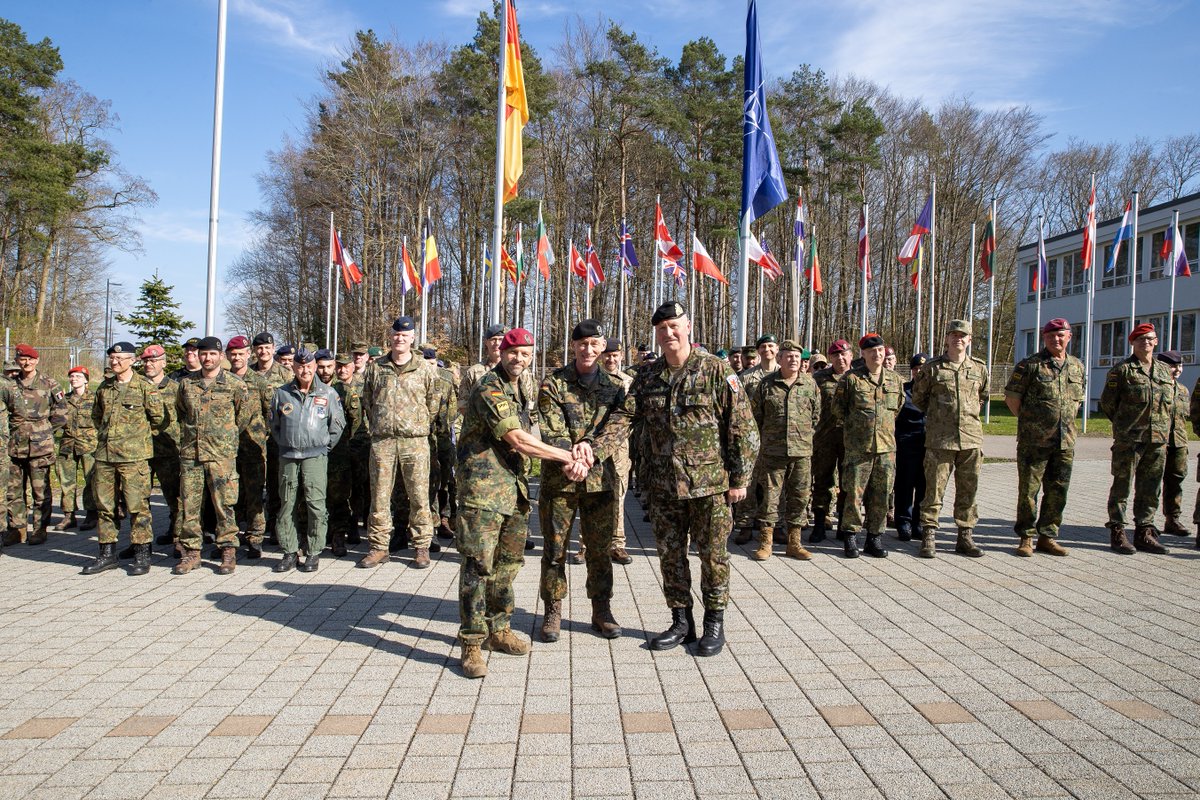 NATO Joint Support and Enabling Command - JSEC (@jsecnato) on Twitter photo Change of Responsibility: COM #JSEC bids farewell to CSM Steinberger (🇩🇪), thanking him for his impactful service, and welcomes Adjudant-Major Hinger (🇱🇺) as the new #CSEL.
"An honour to serve in one of NATO's most important HQs," said CSM Steinberger.
Welcome aboard, AM Hinger! Change of Responsibility: COM #JSEC bids farewell to CSM Steinberger (🇩🇪), thanking him for his impactful service, and welcomes Adjudant-Major Hinger (🇱🇺) as the new #CSEL.
"An honour to serve in one of NATO's most important HQs," said CSM Steinberger.
Welcome aboard, AM Hinger!