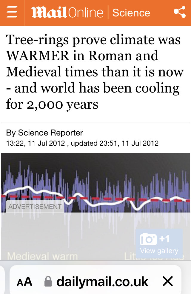 WeLnever's tweet photo. @GMB @Lauratobin1 It’s all modelled not real #Net0 #ClimateScam . They know it was much warmer before modern  records began . Why don’t you tell us that rather than put out #ClimateEmergency propaganda ? https://t.co/OpDRxhSGsg