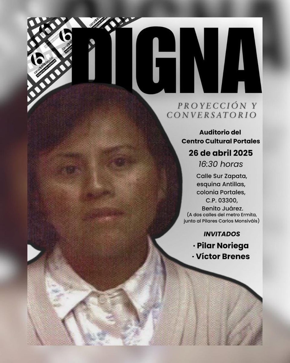 El próximo 26 de abril, a las 16.30, con los abogados #PilarNoriega y #VíctorBrenes. Documental de suma importancia para los Derechos Humanos de este país.
