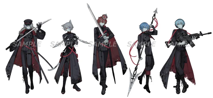 【 work 】 4/20開催「REBEL - Execution -」にて、アクリルスタンドイラストを担当させていただきました。 どうぞよろしくお願いいたします!