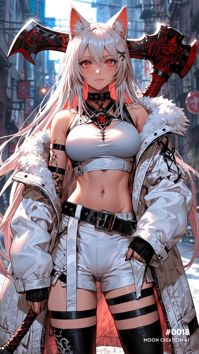 mooncreation_ai's tweet photo. GM Legends
Executioner | 0018
#CatgirlWarrior #FantasyAesthetic #CyberpunkWaifu #AnimeAxe #AIArtistry #TacticalBabe #GothicWeaponry #AICharacterDesign https://t.co/YE8TmOemcl