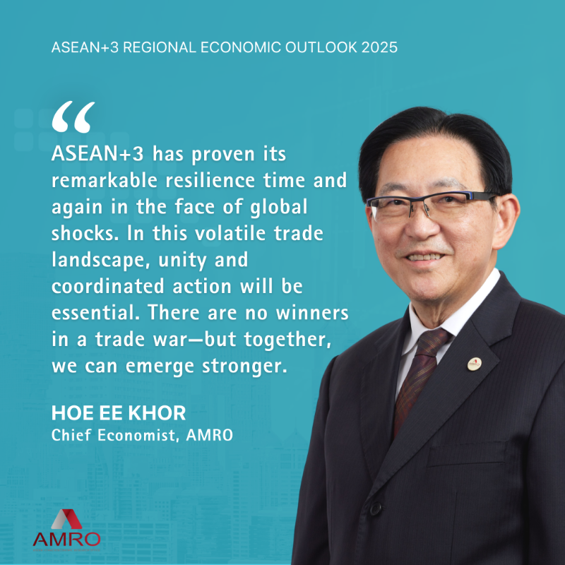 amro_asia's tweet photo. #ASEANplus3 faces heightened uncertainty amid unprecedented trade shocks. Yet, it's now better positioned than in past global shocks to mitigate risks & navigate near-term challenges.
Explore latest insights from ASEAN+3 Regional Economic Outlook #AREO: https://t.co/spS06aEMe0