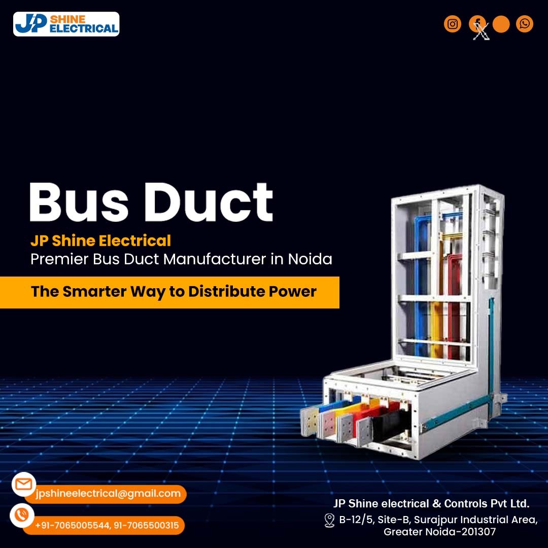 jpshineelec's tweet photo. ⚡Power up with precision!
JP Shine Electrical – your trusted Bus Duct manufacturer in Noida.
Experience the smarter way to distribute power with cutting-edge solutions built for performance and reliability.
📍 B-12/5, Site-B, Surajpur Industrial Area, Greater Noida - 201307 https://t.co/MWX2TRXTCX