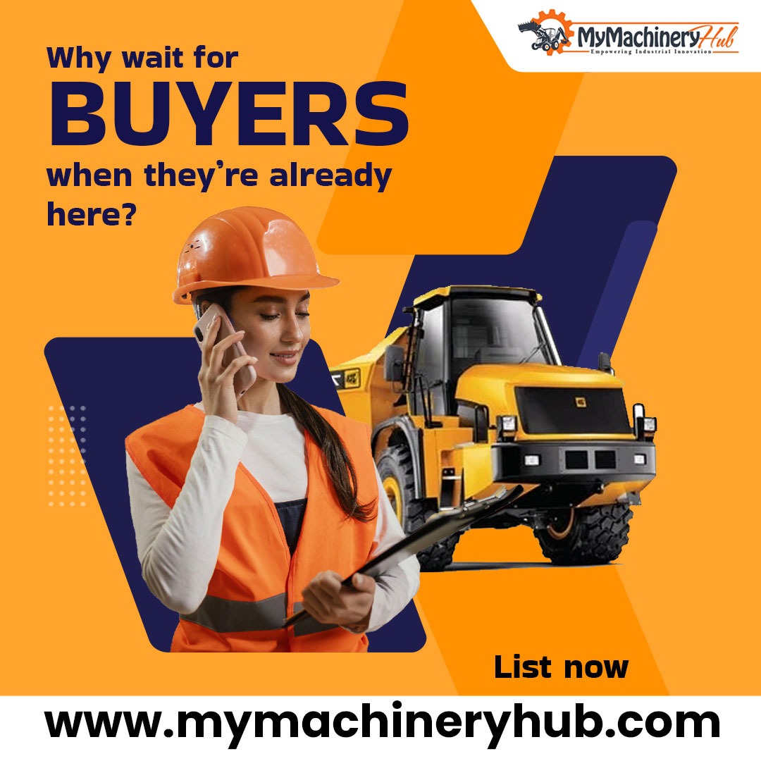 mymachineryhub's tweet image. 🚜 Got machinery to sell? Don’t sit around waiting — your buyers are already here! At #MyMachineHub, thousands of serious buyers are browsing daily, looking for equipment just like yours.
👉 List today at mymachineryhub.com and start turning equipment into cash.