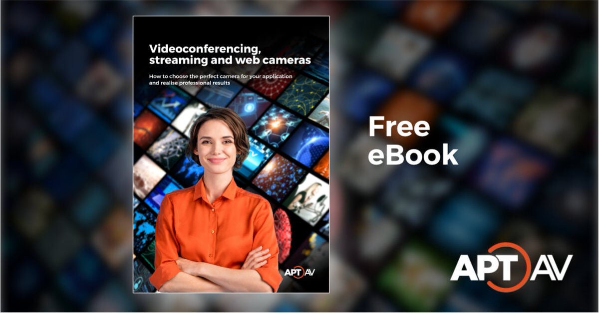 APTechPty's tweet image. Download our free eBook now to confidently choose the right camera for videoconferencing, education, live streaming, or collaboration: zurl.co/LqW3B