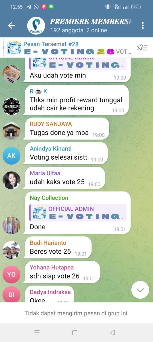 AriFadhilah24's tweet photo. Ada yg masuk grup ini? https://t.co/dwoHSJeNBT