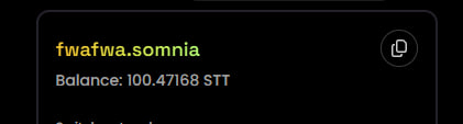under30bnb's tweet image. Airdrop 0.5 STT cho mỗi anh em, nào đang thiếu STT làm airrdrop
@Somnia_Network 
Nếu anh em ko sợ sybys thì cứ thả ví, 
Mình sẽ airdrop STT test cho anh em làm nhé!!! 
----
#airdrop #somnia #retroactive #ga #GIVEAWAY