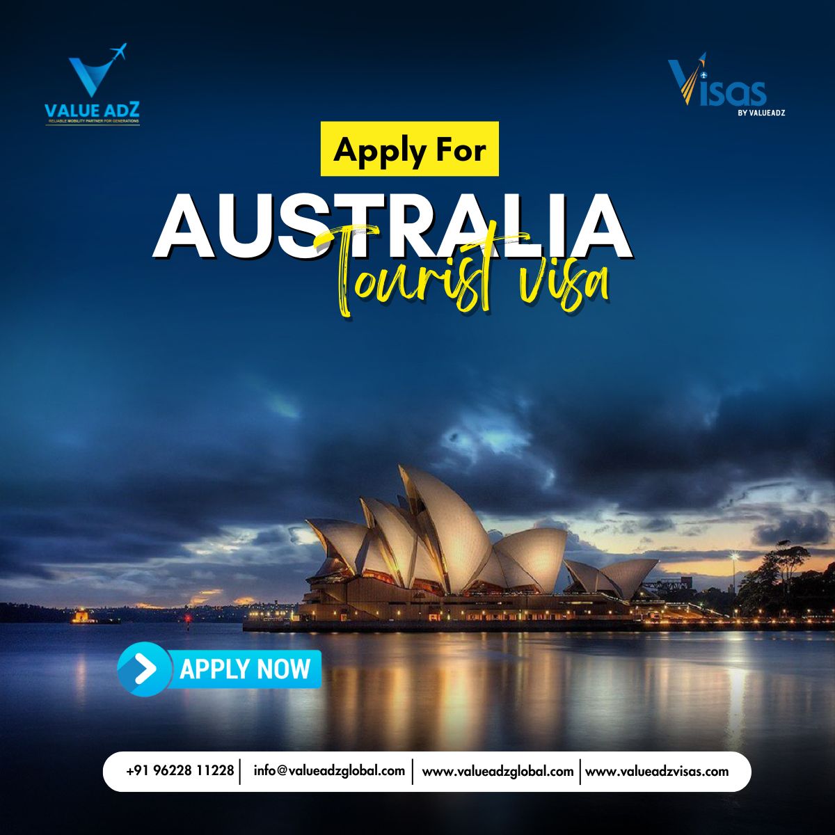 ValueadzVisa's tweet photo. 🌍✈️ Dreaming of Your Next Adventure?
Get your Tourist Visa for almost ALL countries — including the USA, UK, Canada, Australia &amp; Europe — Hassle-Free &amp; Fast!
🧳 Explore. ��� Discover. 🏖️ Relax.
📞 Start your journey today!
🌐 https://t.co/v0Vi4eNNgB
#TravelGoals #VisaExperts https://t.co/hCCbRW7Tbg
