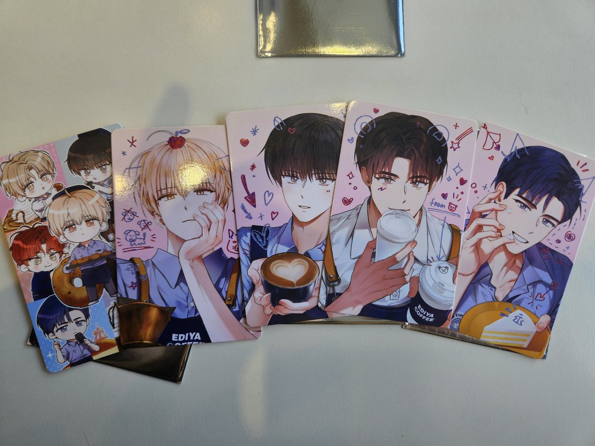 HiNA_LR's tweet photo. 이디야 커피 데못죽 콜라보 포토카드
교환 구합니다!!

저: 단체 / 박문대 / 배세진 / 이세진(큰세) / 류청우
🩷: 차유진

중복은 없는데 막내들만 안 나와서 소리지르고 있어요... 애들 유니콘인가?
구하는대로 글 내릴게요 디엠주세요! https://t.co/0TnKwvxYvv